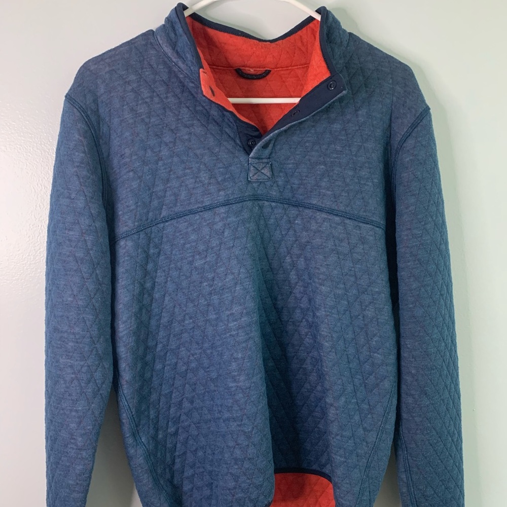 Blue and Orange Crewneck